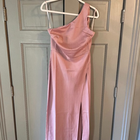 BHLDN Dresses & Skirts - Dylan Satin Charmeuse Maxi Dress